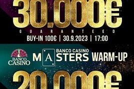 Banco Bratislava: Warm-Up Weekend Masters přinese garance přes €50K