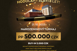 Go4games Resort Hodolany slaví 8. narozeniny turnajem o půl mega!