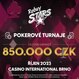 Statisíce v říjnových turnajích vyber každé úterý v Rebuy Stars v Brně! 