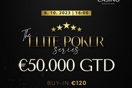 Týden plný pokeru v bratislavském Cardu. Už v pátek se hraje Elite Series s garancí €50.000