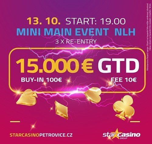 Petrovice: V pátek za €110 minimálně o €15.000 GTD