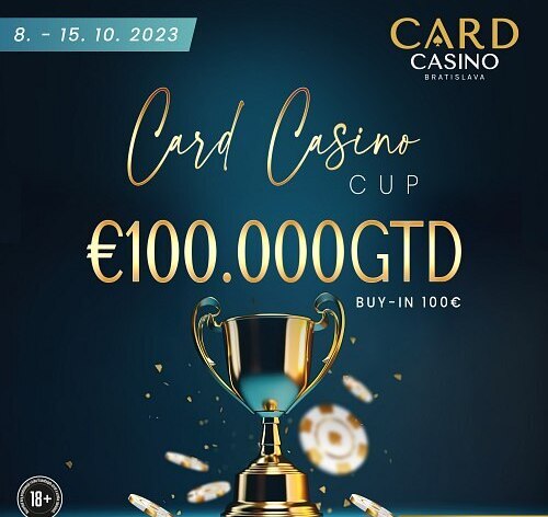 Bratislava: Card Casino Cup zná první postupující