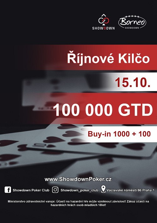 říjnové kilčo plakát