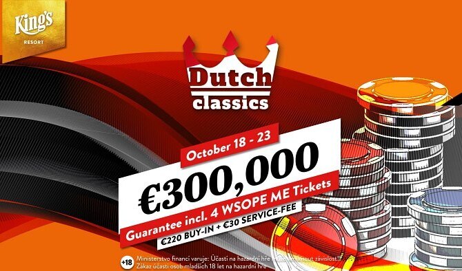 Rozvadov: Poslední WarmUp před WSOPE! Nizozemci přiváží garanci €300K
