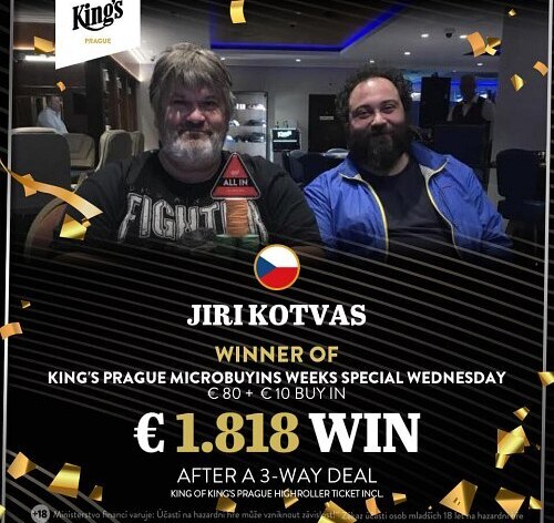 King&#039;s: Dutch Classics odstartoval dnem 1A, v Hiltonu deal ve třech
