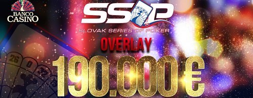 Main Event Slovak Series of Poker s extrémním overlay €190.000!