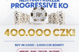 RS Plzeň: NLH High Roller Progressive KO o 400.000 Kč je na programu v Casinu Plaza Plzeň!