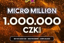 RS Luka: Zahraj si poker o garanci 1.000.000 Kč za pouhou tisícovku!