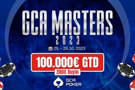 GCA Masters: V Grand Casinu Aš tento týden o €100.000 GTD