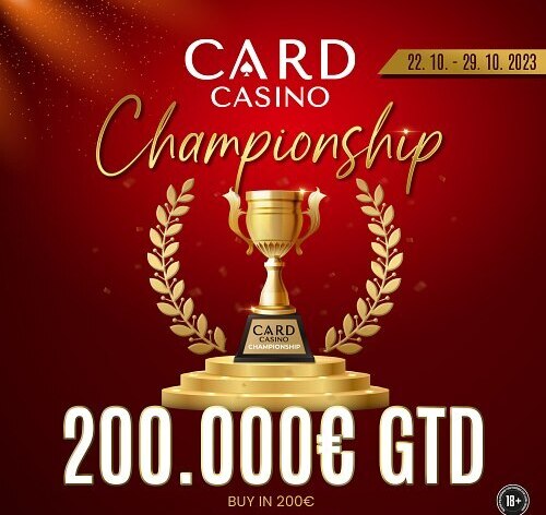 Card Casino Bratislava: Garance Championship €200K se třese v základech