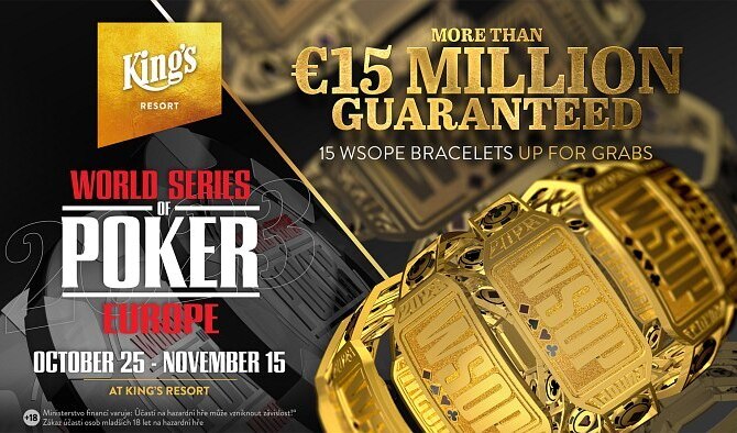 WSOPE: České kvinteto ve druhém dni PLO, postupová smršť v Mini Main Eventu!