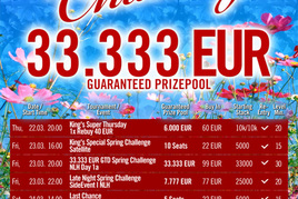 Spring Challenge v rozvadovském King&#039;s Casinu 