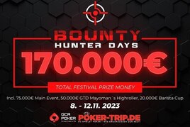 Grand Casino Aš: Festival Bounty Hunter Days nese celkovou garanci €170.000!