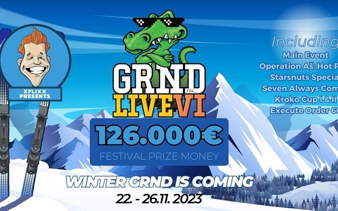 Aš: GRND LIVE VI nabídne od středy celkové garance €126.000
