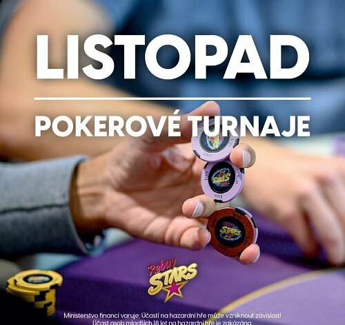 Miliony na listopadových turnajích v Rebuy Stars: Prague Gigantic 2,5M i ČPT o 2 mega!