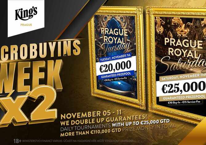 King's Prague: Další týden s double garancemi v Hiltonu