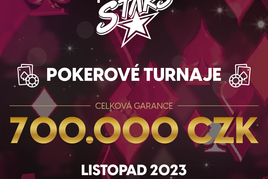Listopad v RS Brno: Statisíce na turnajích vyber díky satelitům za pár stovek! 