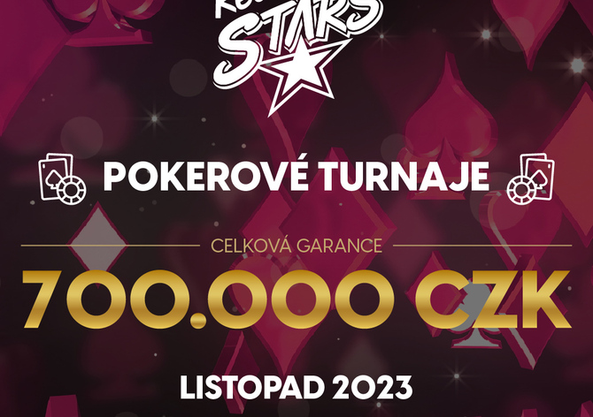 Listopad v RS Brno: Statisíce na turnajích vyber díky satelitům za pár stovek! 