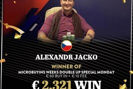 Hilton: Jacko a Necpál vítězně, dnes Royal Tuesday o €20K GTD