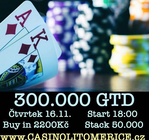 Litoměřice: Čtvrteční večer minimálně o 300.000 Kč!
