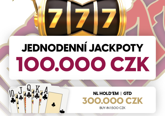 RS Plzeň: Středeční Jackpot Night v Casinu Plzeň Plaza přináší 400.000 Kč