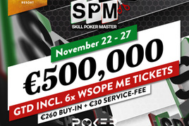 King&#039;s Resort: Skill Poker Master o €500.000 GTD za poloviční cenu!