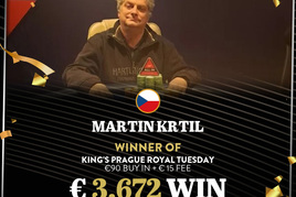 Hilton: V King&#039;s Prague Royal Tuesday nasadil na hlavu korunu Martin Krtil