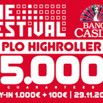 Banco Casino: Main event THEFESTIVAL €500K GTD byl odpálen dnem 1A