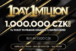 RS Luka: Nezmeškej 1 Day 1 Million o 1.000.000 Kč už v úterý 5. prosince! 