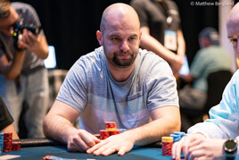 WSOP náramek proklouzl mezi prsty. Šnejberg končí v Mini Main Eventu druhý