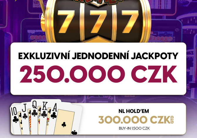 RS Plzeň: Casino Night v Plzni o 1.300.000 korun v pondělí 18. prosince!