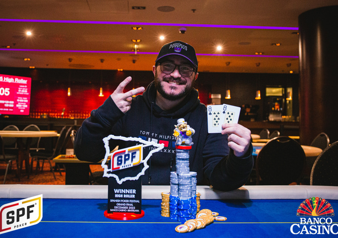Banco Casino SPF €300K GTD: 22 postupů z flightu 1D a Lopez vítězí v Highrolleru