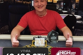 Brněnský Mini High Roller dealnuli Gabrhel s Vlčkem