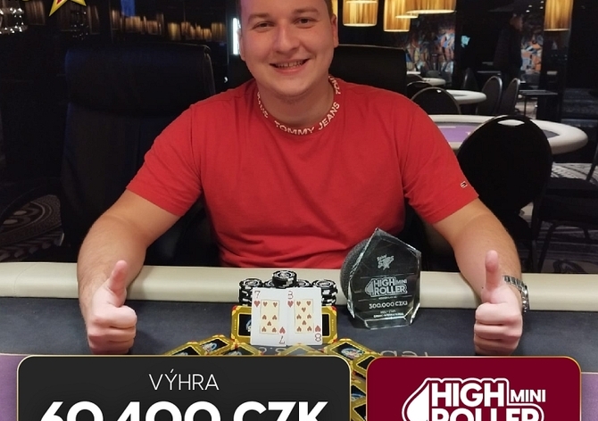 Brněnský Mini High Roller dealnuli Gabrhel s Vlčkem