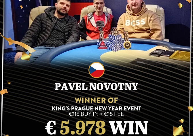 Hiton: Titul z New Year Eventu pro Pavla Novotného po 3-way dealu
