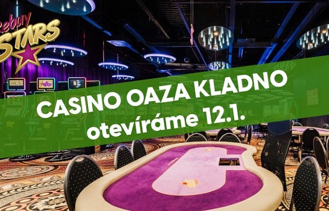 Rebuy Stars: Na Kladno se vrací poker, otevírá také Brno, ostatní pobočky již brzy