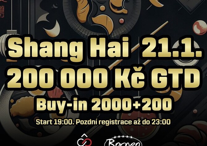 Showdown: V neděli o 200.000 Kč v Shang Hai speciálu! 