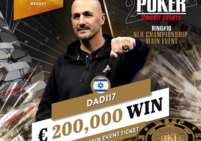 WSOPC Main Event: Štastný river a titul jede do Izraele