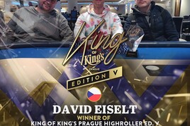 Hilton: King of King&#039;s Prague Highroller - deal pro Davida Eiselta