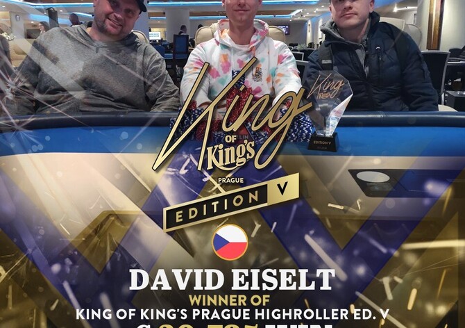 Hilton: King of King&#039;s Prague Highroller - deal pro Davida Eiselta