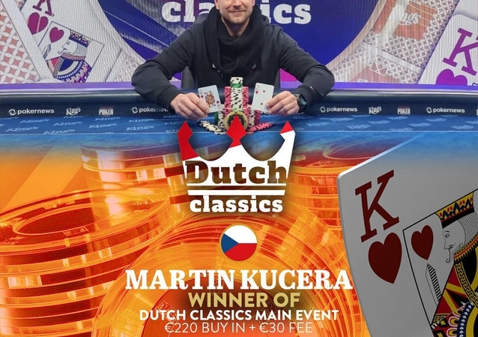 Rozvadov: První letošní titul pro český poker! Martin Kučera opanoval Dutch Classics!
