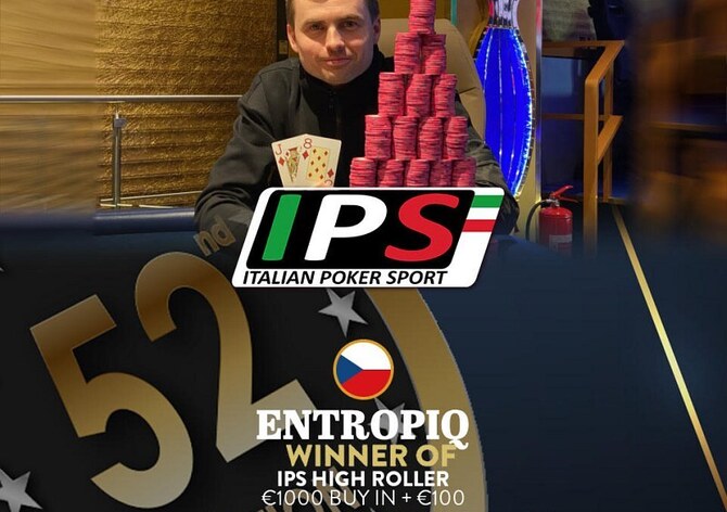 IPS: Entropiq vítězem High Rolleru. Pobral přes €50.000!