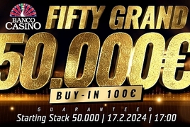 Soutěž o 4x slevu: V sobotu v bratislavském Bancu o €50.000 GTD
