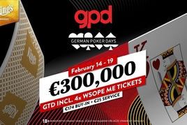 Německé pokerové dny: Za €199 o €300.000 GTD!