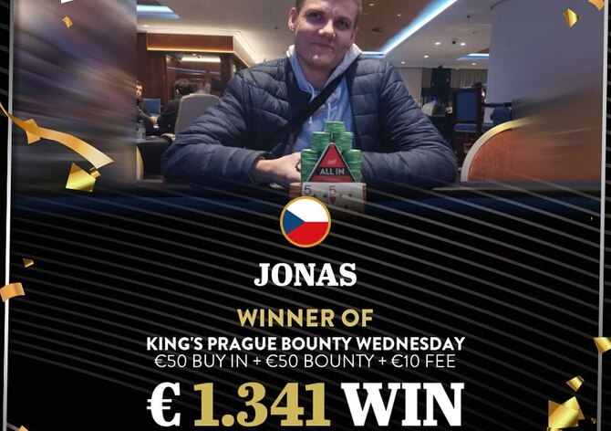 King's: Na Rozvadově se rozehrála EPSC €300K GTD, v Hiltonu sekal hlavy Jonáš!