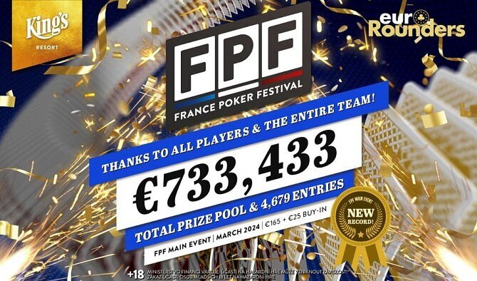FPF €500K GTD: 4.679 entries! Částka, Švácha a Daněk ve finále!