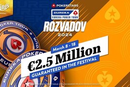 Eureka se vrací na Rozvadov! Březnový festival garantuje €2.500.000!