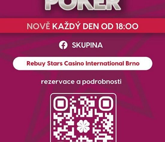 Rebuy Stars Brno: Každodenní cash game akce v kasínu International