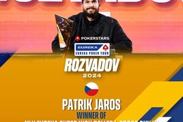 Eureka Rozvadov: Jaroš zvítězil v Super High Rolleru! Budín chipleaduje PLO Mystery!