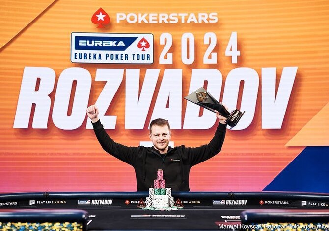 Je to doma! Robert Röhlich kraloval v Main Eventu Eureky!